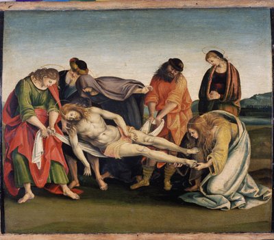 Christ being carried to his tomb by Luca Signorelli